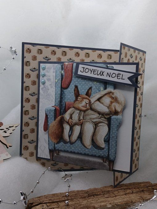 On attend le Père Noël.